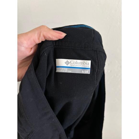 Columbia Skort Women's 6 Black Outdoor Mini Omini-Shield Advanced Repellency - Picture 6 of 7
